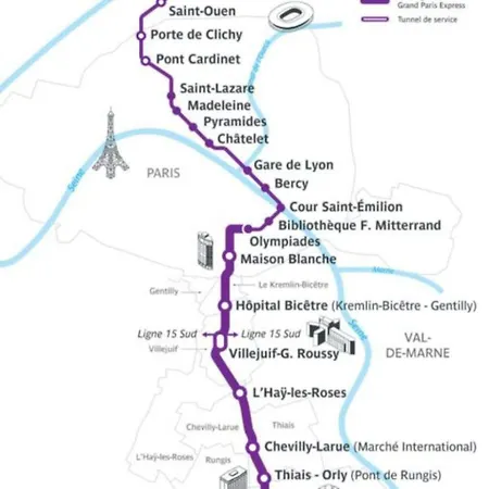 Apartamento Super F2 A 5mn Aeroport D'orly Parking Prive Gratuit Paray-Vieille-Poste